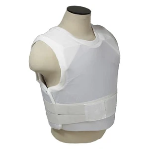Vism Concealed Carrier Vest w 2 3A Ballist Panels-White Sm - Picture 1 of 1