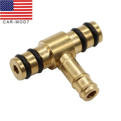 Carburetor Brass Fuel Tee Fit For YAMAHA 2H7-14988-00 FJ600 XS750 XS1100 New - Image 1 of 4