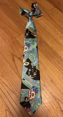 Las Vegas Corbata Cuello Ruleta Atlantic City Novedad Traje de Boda Juego Foto 1 de 4