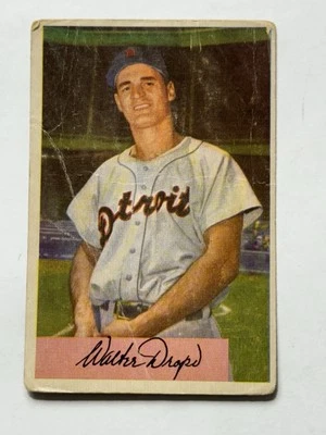 1954 Bowman - Walt Dropo #7  POOR (Filler Card) - Image 1 of 2