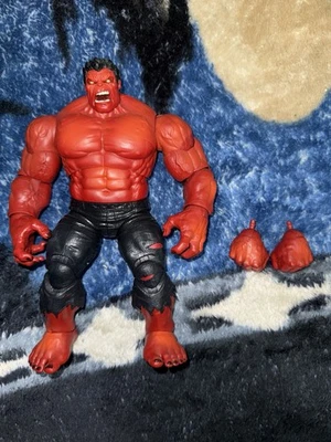 Figura de lujo Red Hulk Marvel Legends Series 8,5" 2019 Hasbro Target Foto 1 de 3