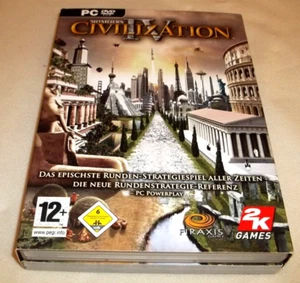 Juego de PC SID MEIER'S CIVILIZATION IV 4 con libro en estuche PC DVD ROM juego - Imagen 1 de 2