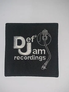 Def Jam Recordings Patch - Classic old school hip hop record label beastie boys - Picture 1 of 2