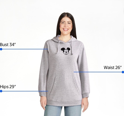 OFF WHITE Disney Topolino Felpa con Cappuccio Felpa con Cappuccio Maglione e Jogger Adolescente Donna XS Set
