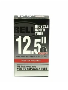 Tubos interiores de bicicleta Bell con válvula estándar de 12,5""x 1,75-2,25"" para bicicleta infantil (1 paquete) - Imagen 1 de 4