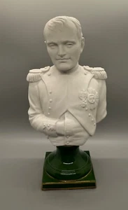 Vintage Napoleon Bonaparte Bisque Porcelain Bust Figure - Picture 1 of 19