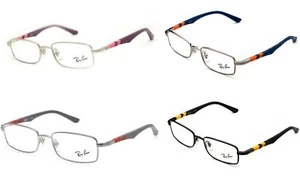 Ray-Ban Kid's Rectangular Metal Eyeglass Frames RB1030 $99 NEW - Picture 1 of 5