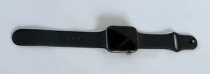 Apple Watch Series 6 44mm Graphite Stainless Steel With Sport Band (GPS + Cell) - Picture 1 of 6