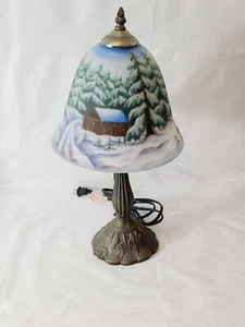 Reverse Painted Lamp - Picture 1 of 7