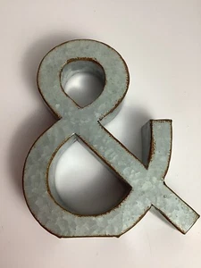 3D Metall Symbol Ampersand (&) 8" hoch - Bild 1 von 5