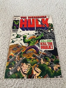 Incredible Hulk 120 VF 8.0 High Grade Maximus The Mad General Ross 1969 - Picture 1 of 4