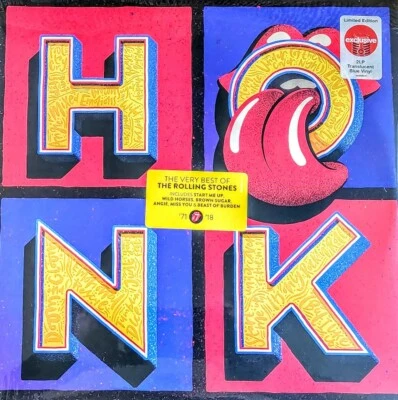 THE ROLLING STONES - HONK - BLUE VINYL 2-LP SET " NEW, SEALED " LIMITED EDITION - Image 1 of 2