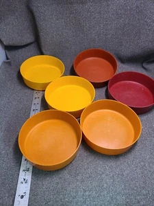 Juego de 6 cuencos de almacenamiento de cereales Tupperware Big Wonders de colección colores de cosecha - Imagen 1 de 8