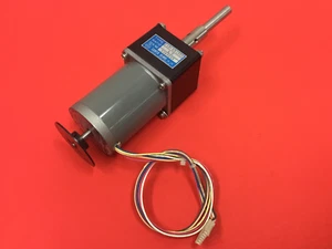 Sanyo Denki - P/N: 103G714-01G2 - Stepping Motor - w/ G10-60A023 Gear Box - Picture 1 of 6