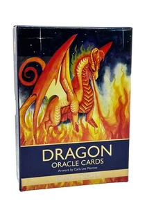Dragon Oracle Deck & Guidebook 44 Cards Diana Cooper Used Once Carla Lee Morrow - Picture 1 of 1