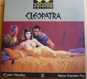 LAZERDISCS - CLEOPATRA, 3 DISC SET LASER VIDEODISC Stereo Extended Play BOOKLET - Bild 1 von 2