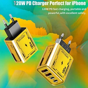 120W GaN Charger Type-C Laptops Charger Mobile Device Accessories - Photo 1 sur 9