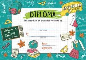 Diploma de Pre-K - Diplomas de Graduación - Imagen 1 de 1