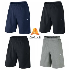 Nike Crusader Men's Cotton Long Shorts Gym Jogging Sweat Summer Wear Shorts - Picture 1 of 21