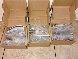 3 Emtek SCHLOSS SET Modern Rosette Hercules Hebel LH US15 5212heclhus15 Assa Abloy - Bild 1 von 5