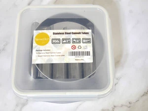 16 Stck. Cannoli Röhrchen 5 Zoll Edelstahl Antihaft Sahne Horn Dänische Gebäck Form - Bild 1 von 11