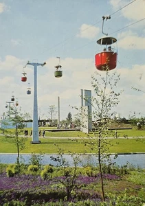 AK Hamburg Gartenbau Ausstellung 1963 Seilbahn  - Bild 1 von 2