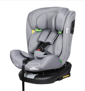 Child Car Seat Isofix Rotatable Booster Seat i-Size 40-150cm Universal Grey - Picture 1 of 20