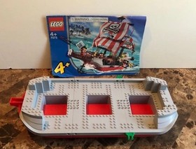 Lego Pirates: Boat Hull ONLY from Captain Redbeard's Pirate Ship 7075
