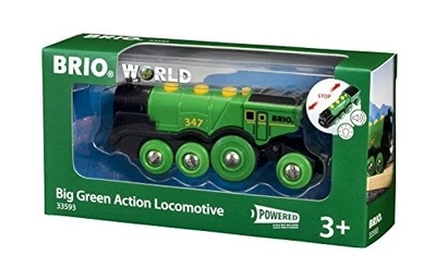 Locomotora de acción verde grande BRIO WORLD 33593 Foto 1 de 4