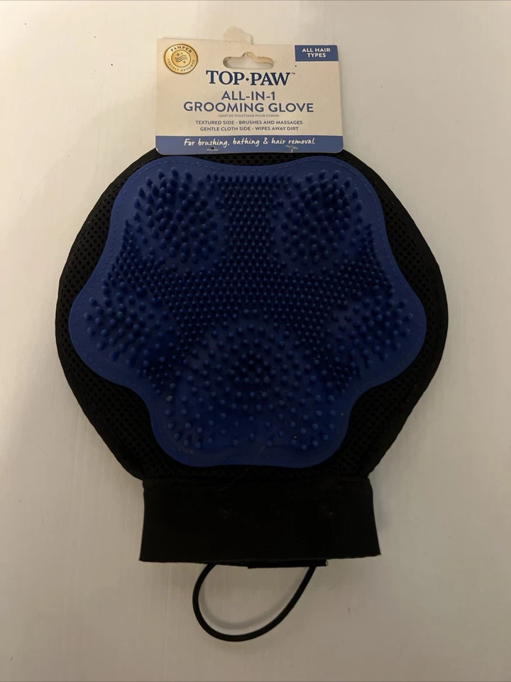 Depiladora para mascotas Guante Cepillo Gato Acicalamiento Masaje Desprendimiento Pata superior Nuevo Foto 1 de 1