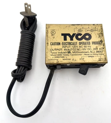 Transformador de hobby TYCO modelo #899V Foto 1 de 4