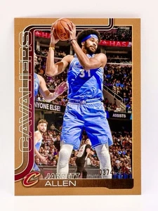 2025-26 Topps Basketball Jarrett Allen Gold /2025 Cleveland Cavaliers #85 - Picture 1 of 2