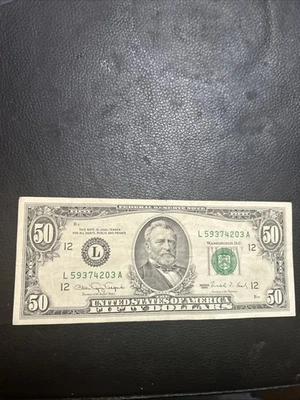 1990 50.00 San Francisco Bank Ref# 201 - Image 1 of 2