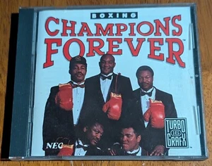 TurboGrafx 16 Champions Forever Boxing Case, Manual, HuCard Very Good Condition* - Picture 1 of 8