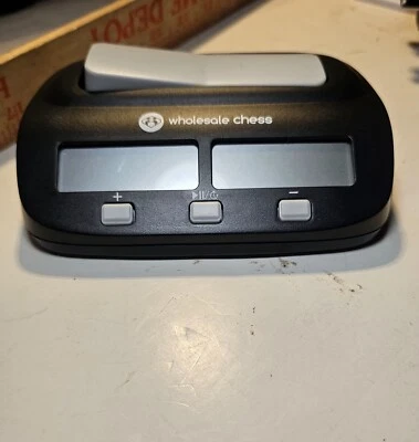 Chess Armory Digital Chess Clock - Portable Timer with Tournament & Bonus 4803 - Image 1 of 4