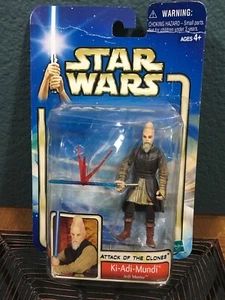 STAR WARS 2002 ATAQUE DE LOS CLONES ""KI-ADI-MUNDI"" JEDI MASTER-COLLECTION 2 *NUEVO - Imagen 1 de 2