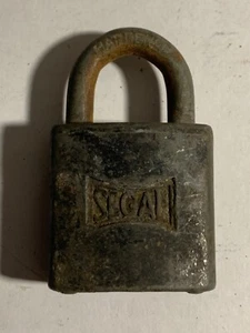 VINTAGE SEGAL Padlock - Picture 1 of 4