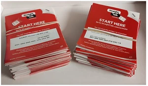 Straight Talk Nano Sim card Activation Kit T-Mobile, Verizon, AT&T 25 pcs Lot - Picture 1 of 4
