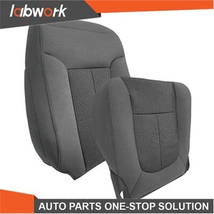 Labwork Seat Cover For 2011-2016 For Ford F250 F350 Driver Top & Bottom Cloth - Picture 1 of 14