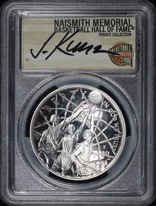 2020-P Basketball Hall of Fame $1 Silver Commemorative PCGS PR-70 DCAM FDOI Kunz - Picture 1 of 2