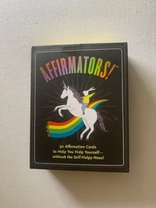 Affirmators! 50 Affirmation Cards to Help you Help Yourself New - Picture 1 of 4