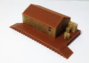 Outland Models Model Railway Miniature Warehouse / Freight Station Track Z 1:220 - Picture 1 of 2