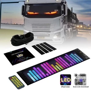 200CM Flexible LED Display Ultra Thin Soft Screen Devil Eyes Light For Car Truck - Picture 1 of 6