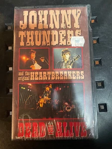 Johnny Thunders And The Original Heartbreakers - Dead Or Alive VHS SEALED/NEW! - Picture 1 of 2