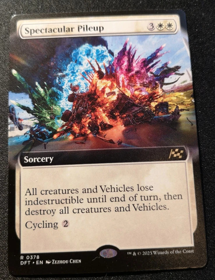 Spectacular Pileup - Extended Art - DFT - MTG - NM - EN - 0378 - Image 1 of 1