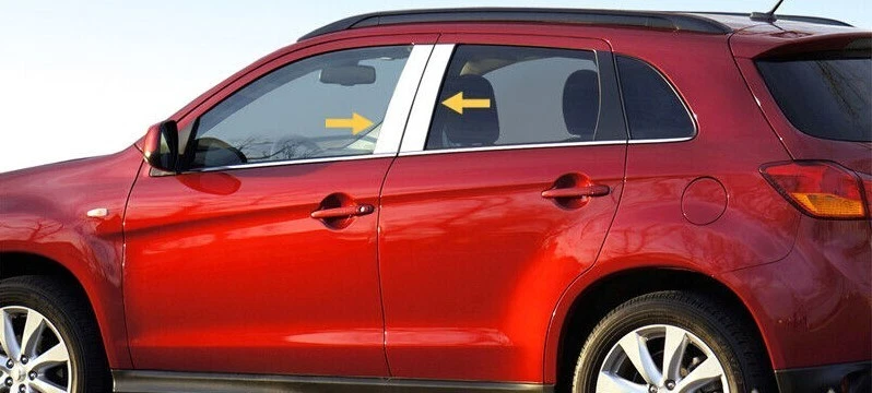 Poste de pilar compatible con Mitsubishi Outlander 2014-2021 SOLO MODELO DEPORTIVO (4 piezas) Foto 1 de 1