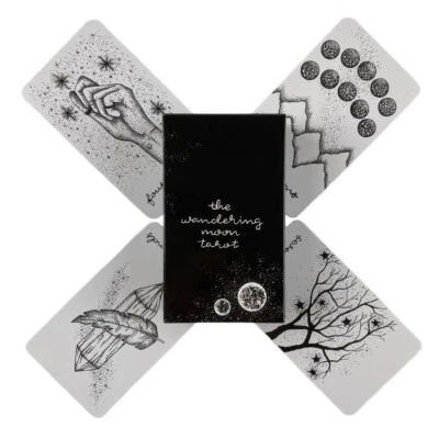 The Wandering Moon Tarot Cards 82 Deck Oracle English Visions Divination Edition