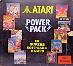 ATARI ST -- POWER PACK 20 SUPERB SOFTWARE GAMES (ATARI) - Picture 1 of 11