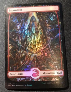 Mountain - Foil - Full Art - SNC - MTG - EN - NM - 278/281 - Picture 1 of 1