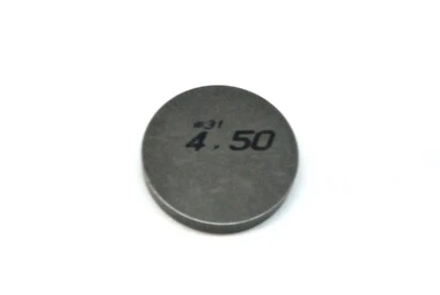 Pastille cale jeu de soupapes Diam 31 x ép 4,50 mm pour Alfa Audi Fiat Ford Vw.. - Image 1 of 4